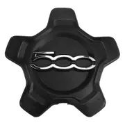 Car Wheel Center Cap Cover for Fiat 500X 2016-2022 Dust Cover Car Accessories Black