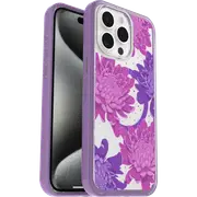 iPhone 15 Pro Max Case | Symmetry Series Clear for MagSafe - Fluttering Flora