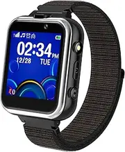 Kids Smartwatch Toy with MP3 Game, Childs Music Smart Watch with Double Cameras Video Player Torch 24 of Games Recorder Pedometer Tools Watch Toy for 4-15 Years Old Boys Girls Teens Birthday Gift