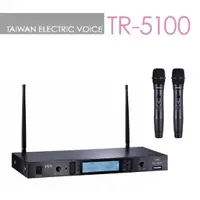 在飛比找PChome商店街優惠-亞洲樂器 TEV TR-5100 UHF 雙頻100CH無線