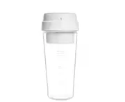 Portable Blender Juicer Cup Fruit Mixing Machine Mini Portable Rice Home Fruit Juicer Star Fruit Cup Lemon Juice Cup-White