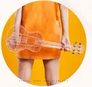 23inch Transparent Ukulele Ukelele Air-nova with Gig Bag Strings Picks