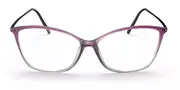 Silhouette Illusion Lite 1607 4040 Women’s Glasses Purple Size 56 - Private Health Rebate - Blue Light Block Available