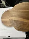 Caravan Home Decor 10.8” Acacia Solid Wood Lazy Susan. NEW IN BOX