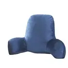 Pillow Back Bed with Armrest Support Bed Reading Waist Back Chair Car Sofa9859