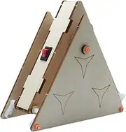 BANRIA DIY Delta Robot Kit Made of Wood & Electronics Triangular Running Robot with Arduino, 3D Printing & Learning Guide