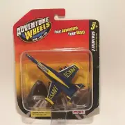 2011 Maisto Adventure Wheels Tailwinds F/A-18 Blue Hornet Replica US Navy New