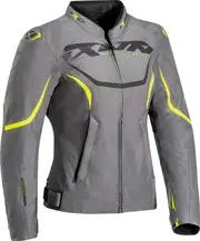 Ixon Sprinter, textile jacket women , color: Grey/Yellow , size: XS
