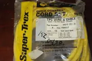 TPC Wire & Cable Part# 89512, 5 pole female 12ft NEW