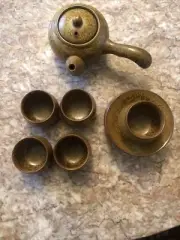 Amazing! studio Art pottery 11 Piece tea/coffee set NICE! New