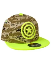 Under Armour Captain America Fitted Hat Youth Size S/M Alter Ego Camo Marvel New