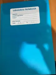 A Laboratory Notebook - Dynamic Stationery Brand - 128pg grid