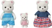 Sylvanian Families 5396 Polar Bear Family, Multi