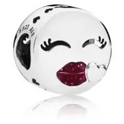 Pandora Emoticon Kiss Charm 796561EN152
