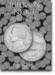 New Harris Jefferson Nickel Start 1996 Coin Folder 2681