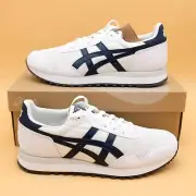 Asics Tiger Runner II White/Midnight Size 9 NEW Men's Sneakers
