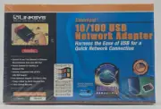 Linksys USB100TX EtherFast 10/100 USB Ethernet Network Adapter - Sealed
