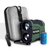 900y Golf Laser Rangefinder w Vibration Speed Measurement Flag Lock & Slope C...