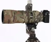 CHASING BIRDS Camouflage Waterproof Lens Coat for Olympus 300mm F4.0 is PRO Rainproof Lens Protective Cover (Desert Camouflage, with 1.4X and 2.0X TC)