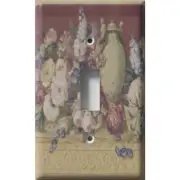 SnazzySwitch Lonely Vase Decorative Light Switch Plate Cover