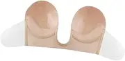 [Yardenfun] Backless Bras Invisible Strapless Bra Womens Bra Invisible Lifting Bra Silicone Pasties Strapless Bra Adhesive Covers Reusable Pasties Adhesive Breast Covers Underwear Petal Nipple