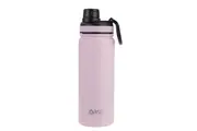 Oasis Stainless Steel Double Wall Sports Drink Bottle Screw Cap 550ml Carnation