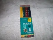 Vintage 8 Pack of Reliance Riviera Pencils 1083 No. 2 USA 48¢ at Kmart