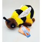 Wild Republic Nature Recycled Bumble Bee Stuffed Animal Plush NWT P5