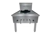 Gasmax Freestanding LPG Double Waterless Wok Duck bill Burner 600mm Width - WW-1L