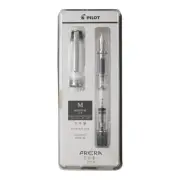 Pilot Prera Fountain Pen Transparent Black M Nib CON-40 Converter Included