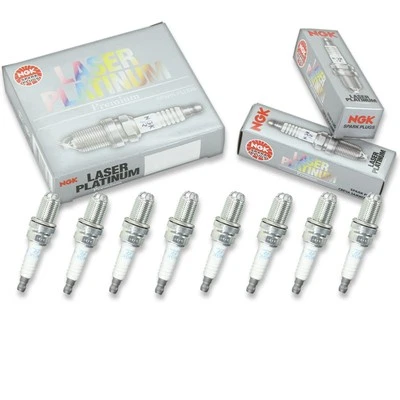 8 pcs NGK Laser Platinum Spark Plugs for 2001-2002 Audi S8 4.2L V8 4.2L - lp (for: Audi)