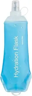Snblzhef 1pcs Soft Flask (500ml) 500ml TPU Soft Flask for Hydration Pack for Hiking Cycling Climbing Blue