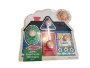 Melissa & Doug Baby First Shapes Jumbo Knob Wooden Puzzle