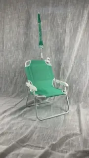 Beach Chair Umbrella with Clamp,Waterproof Umbrella Sunshade for Child Outdoor