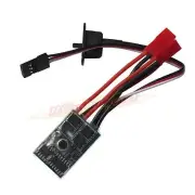 RC ESC 10A Brush Motor Speed Controller w/ Brake for 1/16-24 RC Car Boat Tank