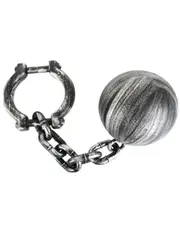 Prisoner Ball & Chain 54cm