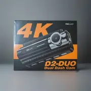 Dash Cam Front And Rear 4K D2 Duo Two Cameras For Cars and Trucks 1080p
