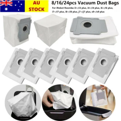 8-24pc For iRobot Roomba i3 i4 i6 i7 i8 j7 s9 Robot Vacuum Replacement Dust Bags