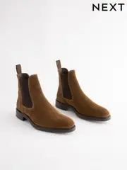 Brown Loake For Next Suede Chelsea Boots (584660) | $437