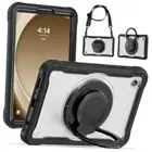 Case for Samsung Galaxy Tab A9 8.7 Inch Tab A9 - 8.7 inch Black Transparent