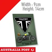 Triumph Thornton Hundred Bike, Motorcycle, Helmet MotoGp Sticker