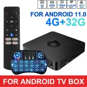 Android 11.0 TV Box Upgraded T95Q 4+32GB Smart Quad Core 4K HDR Media Player NEW