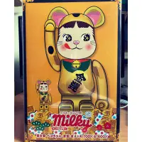 在飛比找蝦皮購物優惠-庫柏力克熊 bearbrick 400% 100% 金運 不