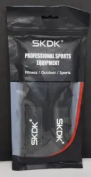 SKDK Polyester & Spandex Hard Pull Wrist Lifting Straps (Black)...New in Pkg