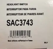 Instrument Panel Dimmer Switch CARQUEST SAC3743