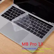 Silicon Skin for Macbook Pro 13 A1706 A1708 A1989 2016-2019 EU US Russian Spanis