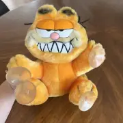 NEW 1981 " GARFIELD CLING PLUSH " Stuck on You ▪︎ Original DAKIN Tag Make My Day