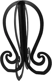 COMPUKAS Wig Display Stand Durable Plastic Wig Holder for Air Drying Styling Compact Travel Wig Storage Stand Multi Functional Tabletop Display for Wigs Hats Accessories