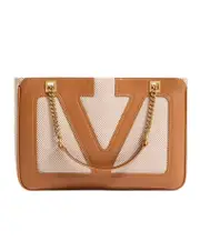 Valentino Viva Superstar Chained Shoulder Bag One size Brown