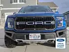2020 Ford Raptor Grille Letters American Flag Subdued W/ Outlines Ovelay Decals
